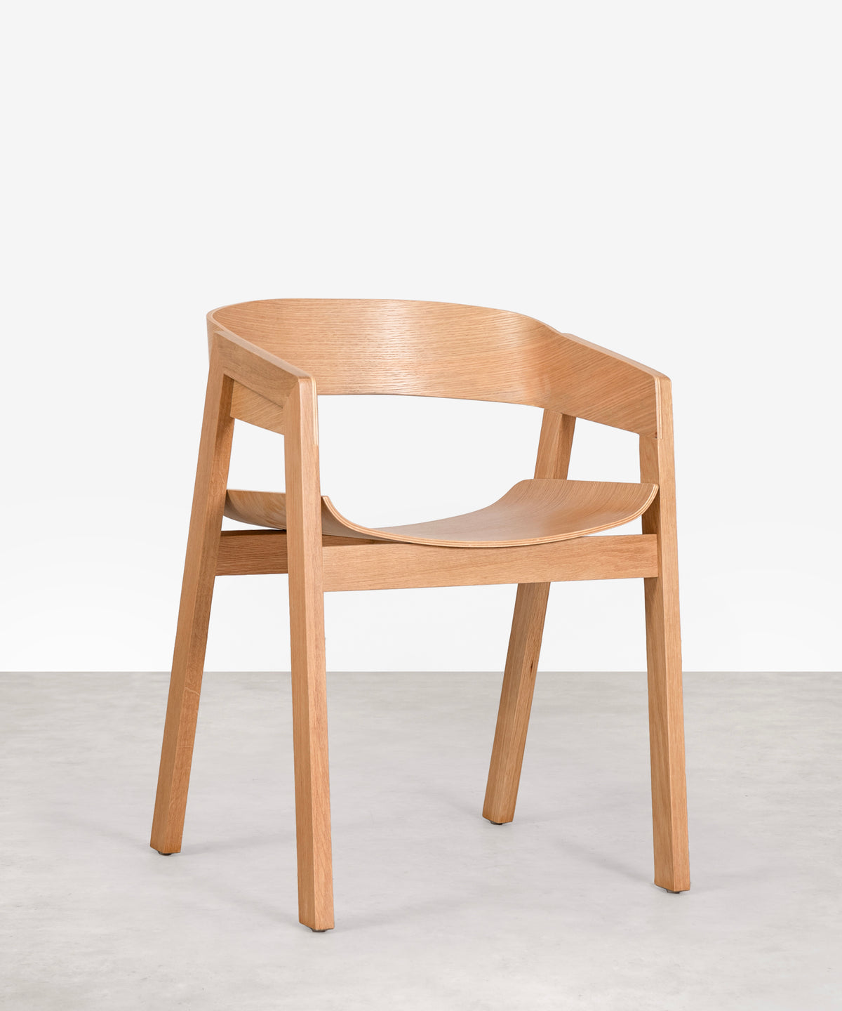 48427414749521 Silla de comedor en Madera con Reposabrazos Bella Sillas de madera Northdeco