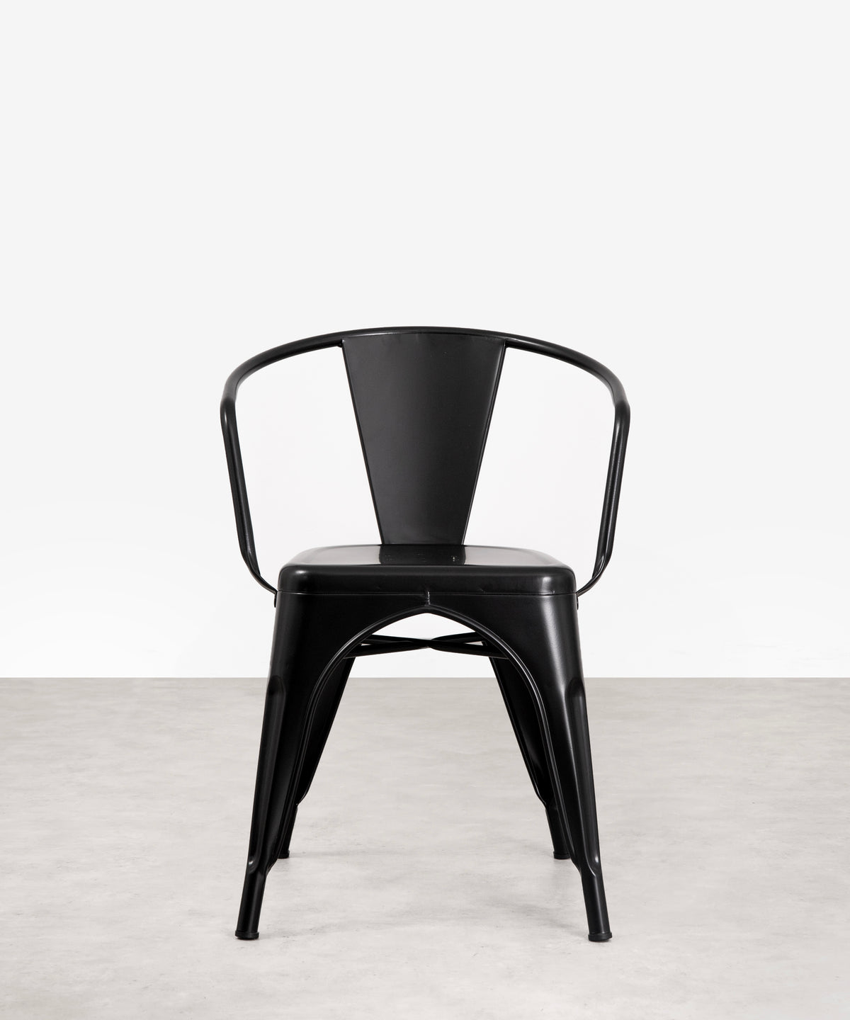 48502746743121 Silla de Metal Tolik con Reposabrazos Sillas Metálicas Northdeco