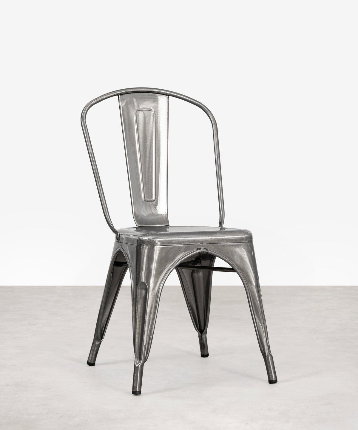 Silla de Metal Tolik - Polish Edition Sillas Metálicas Northdeco Cromado