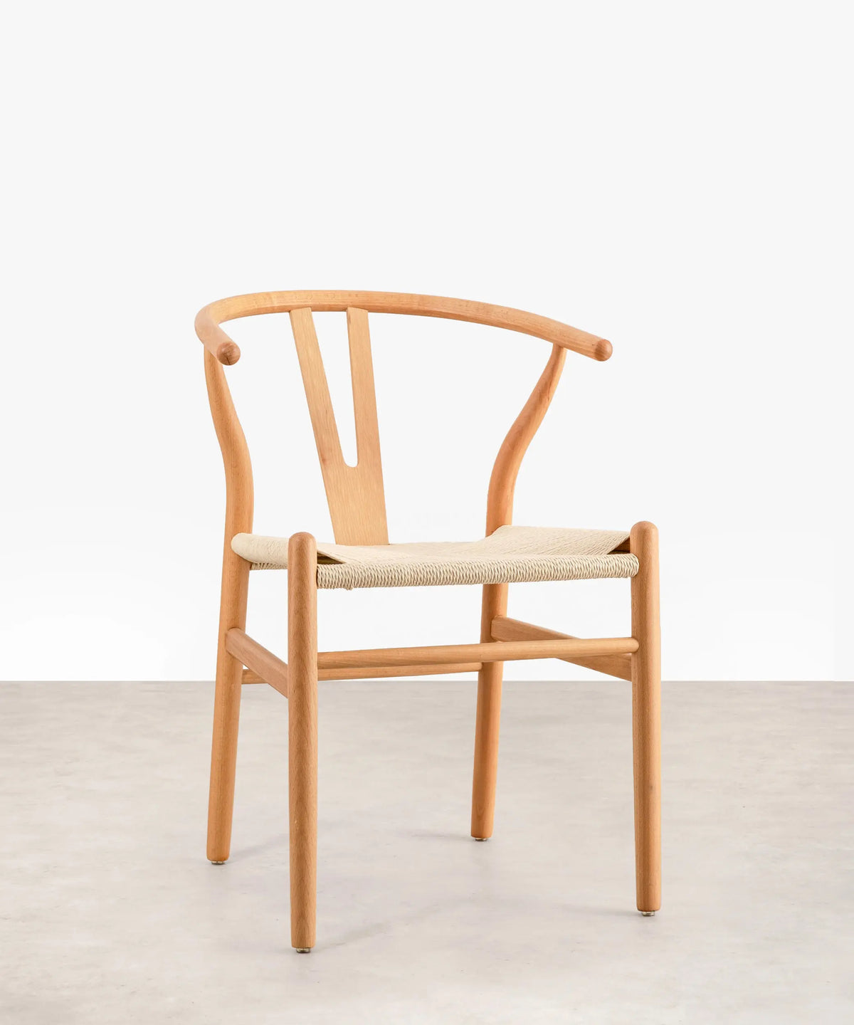 Silla de Madera y Cuerda Trenzada Uish Sillas de madera Northdeco