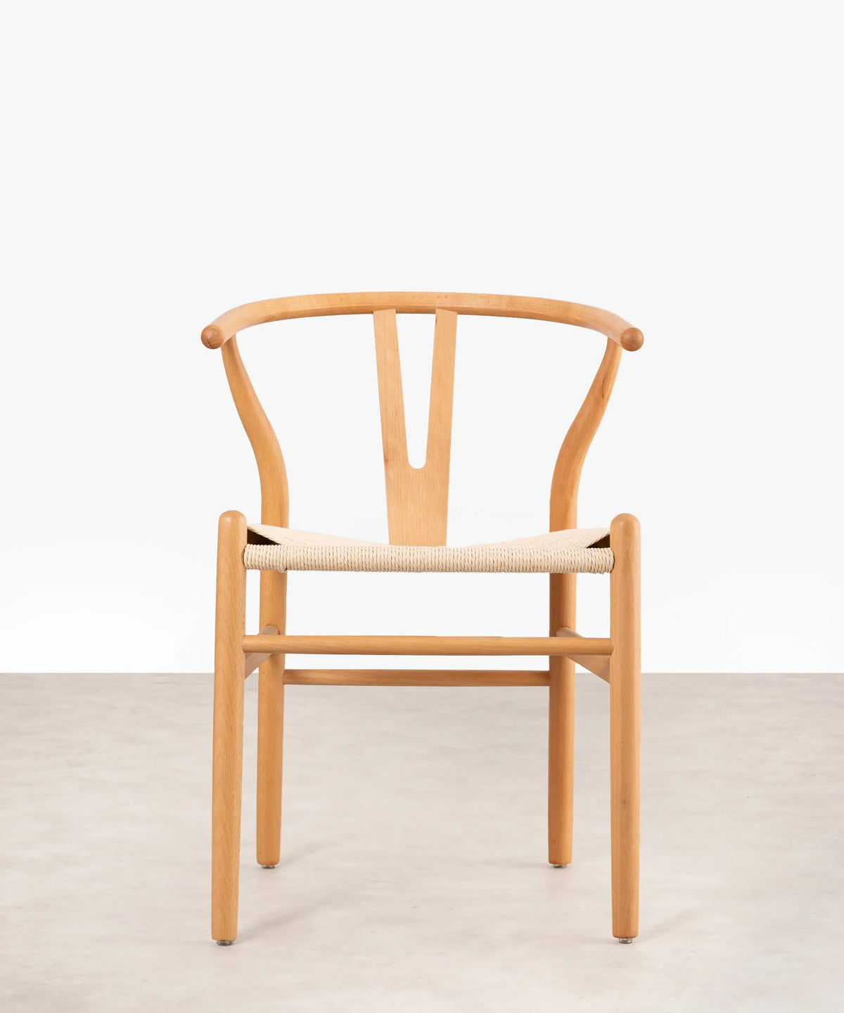 Silla de Madera y Cuerda Trenzada Uish Sillas de madera Northdeco