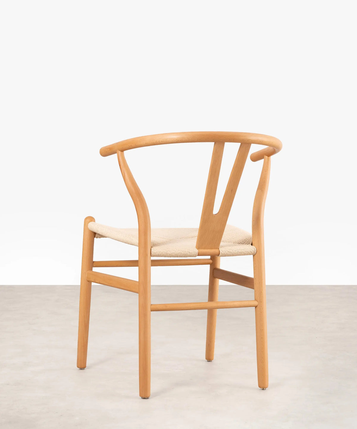 Silla de Madera y Cuerda Trenzada Uish Sillas de madera Northdeco