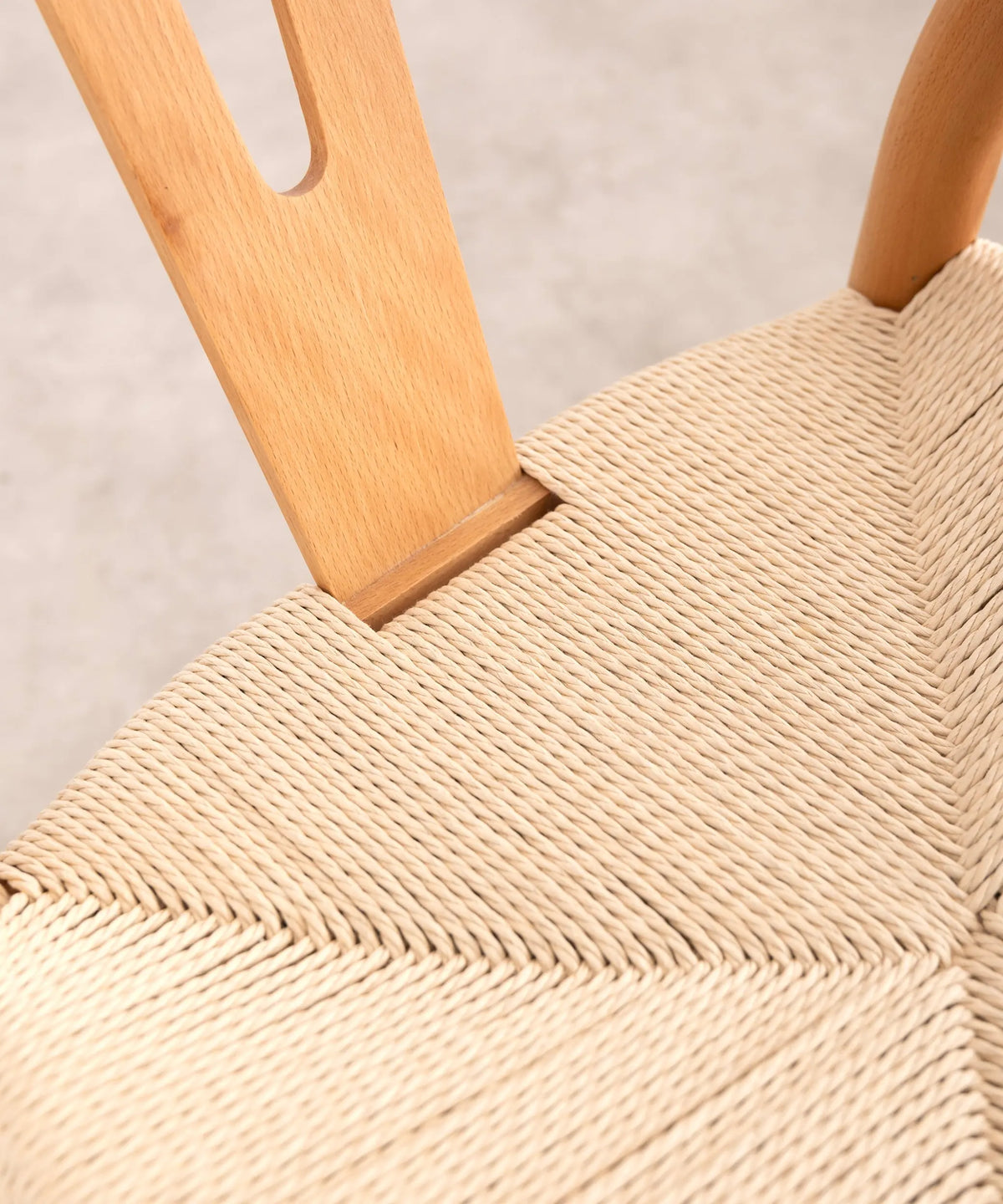 Silla de Madera y Cuerda Trenzada Uish Sillas de madera Northdeco