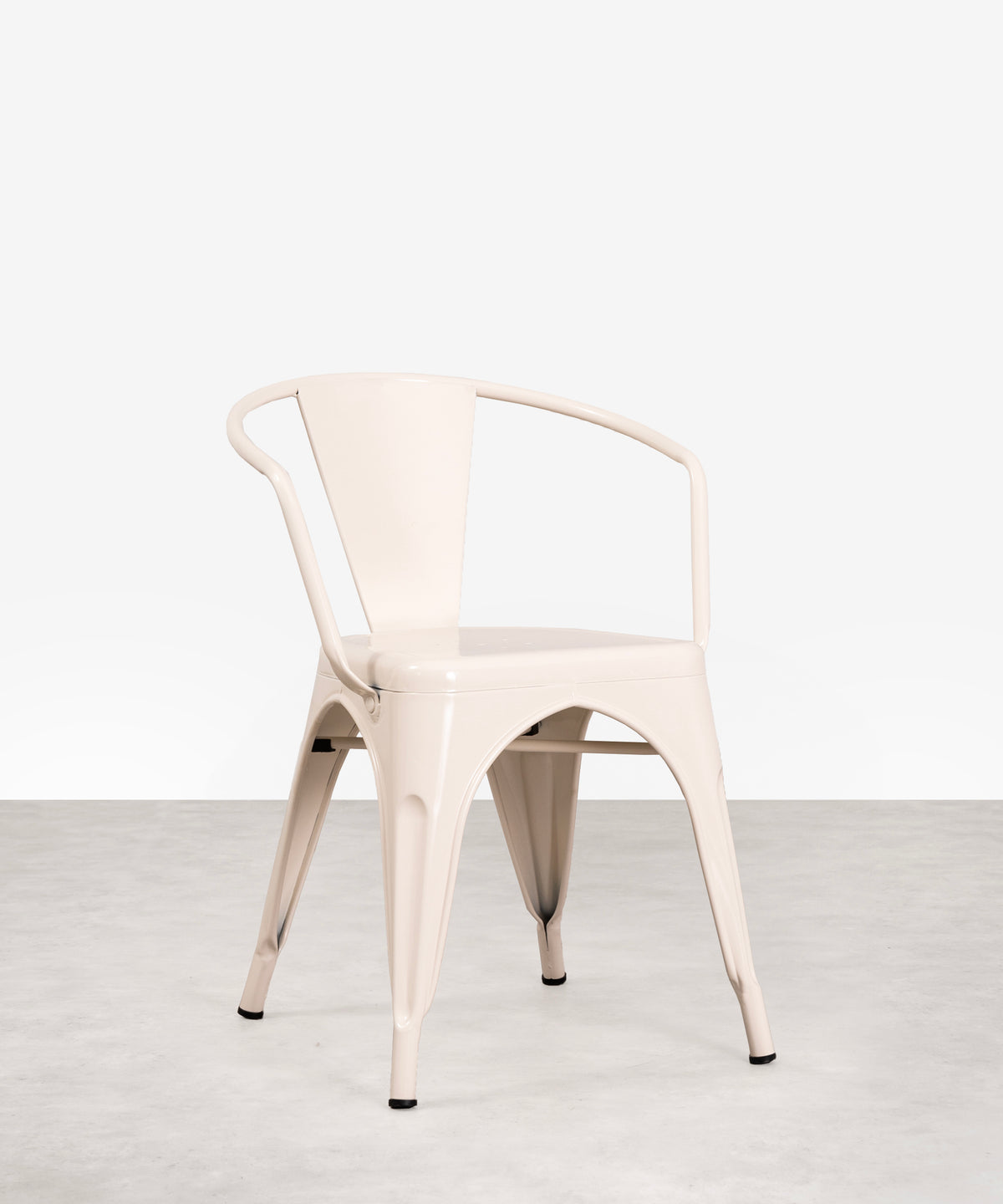 48502746808657 Silla de Metal Tolik con Reposabrazos Sillas Metálicas Northdeco