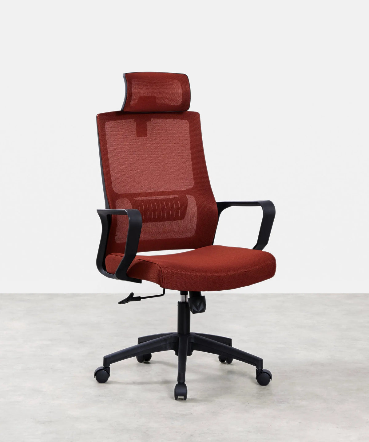 54976437322114 Silla Oficina Ergonómica Zenith Sillas de Oficina Northdeco Negro-Granate