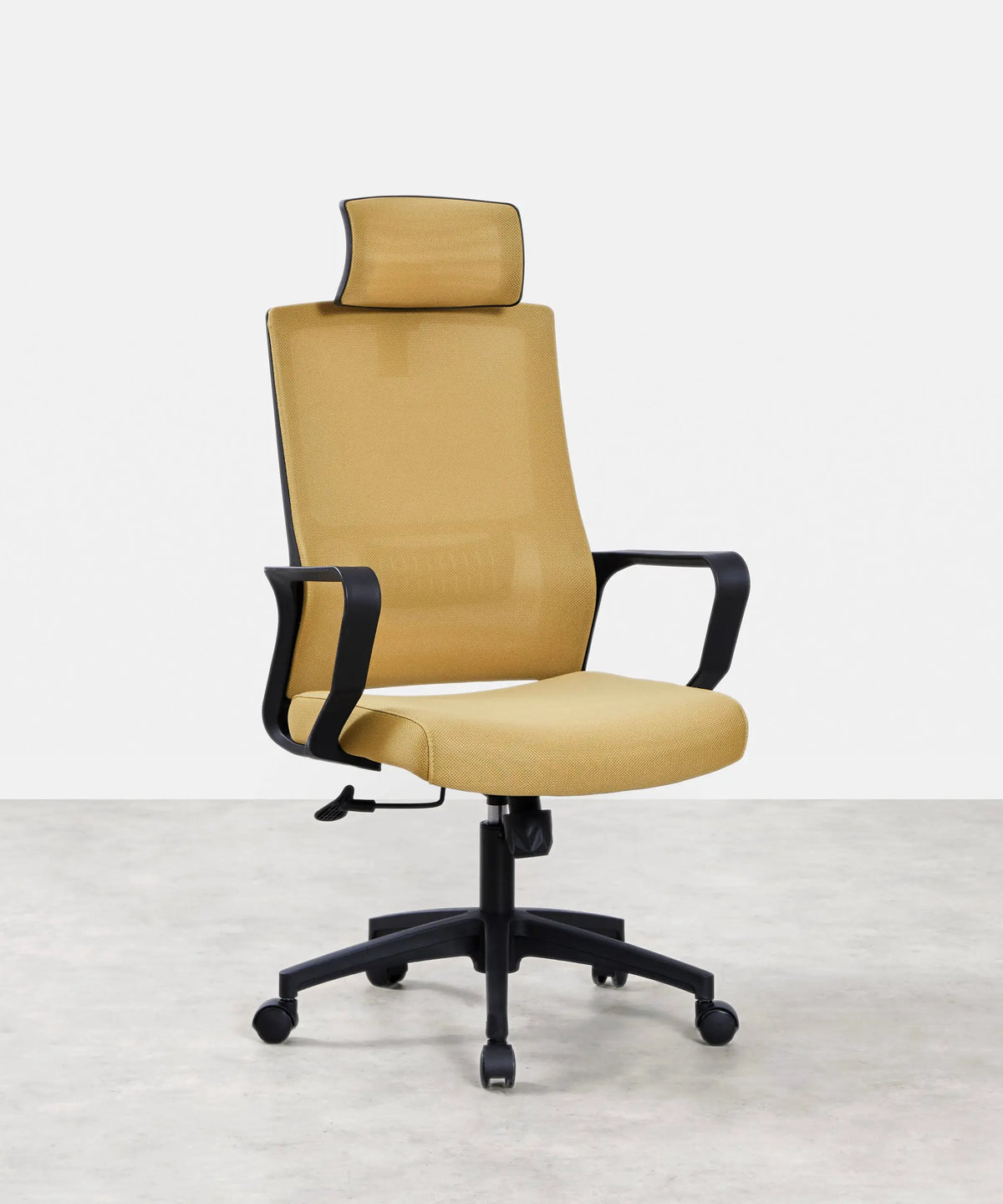 54976437354882 Silla Oficina Ergonómica Zenith Sillas de Oficina Northdeco Negro-Mostaza