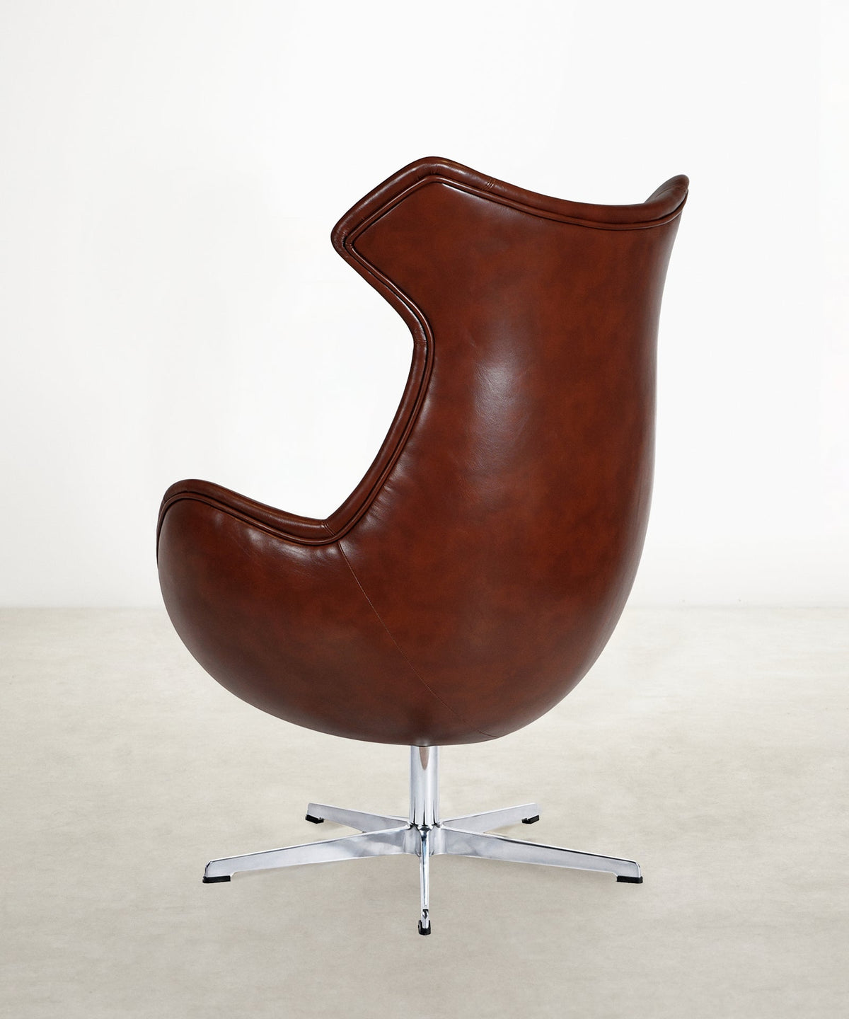 55554303263106 Sillón en Polipiel y Acero con Reposabrazos Monet Sillones tapizados Northdeco