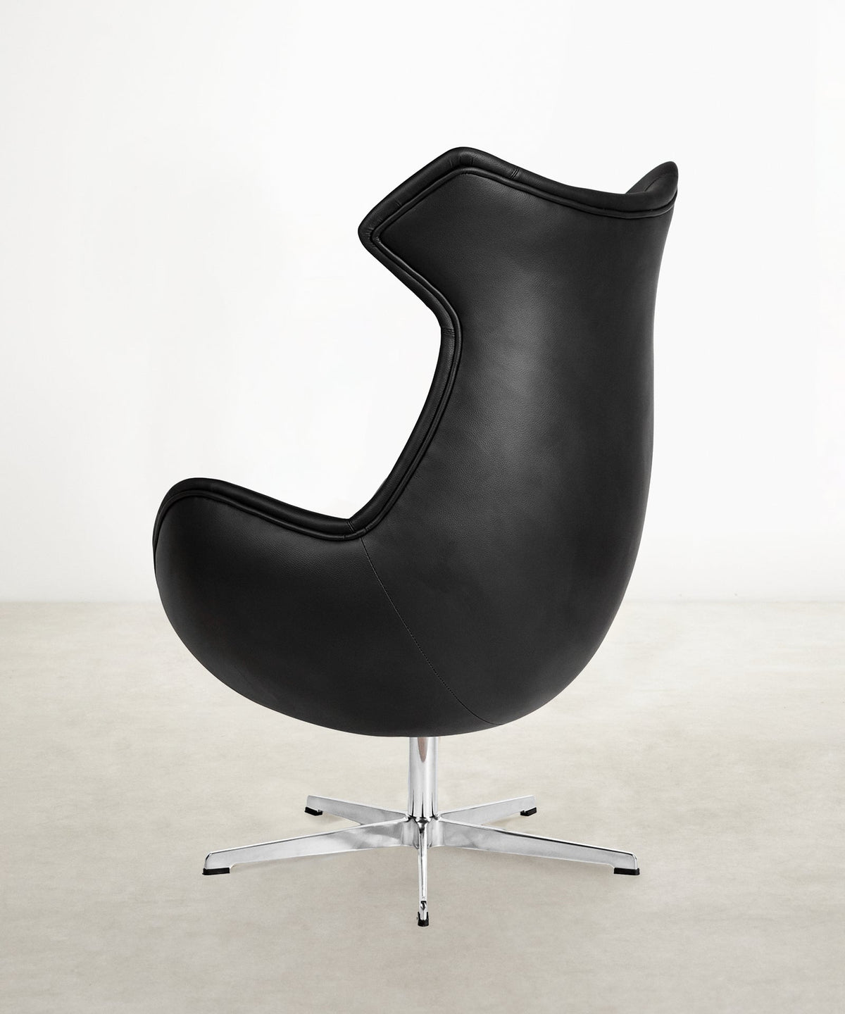 55557666636162 Sillón en Piel y Acero con Reposabrazos Monet Sillones tapizados Northdeco