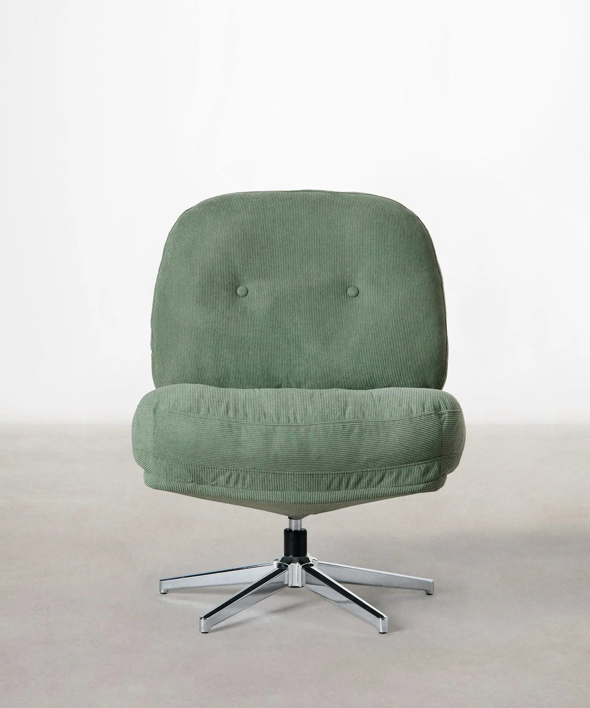 56585892692354 Sillón Giratorio Tapizado Orbit Sillones tapizados Northdeco