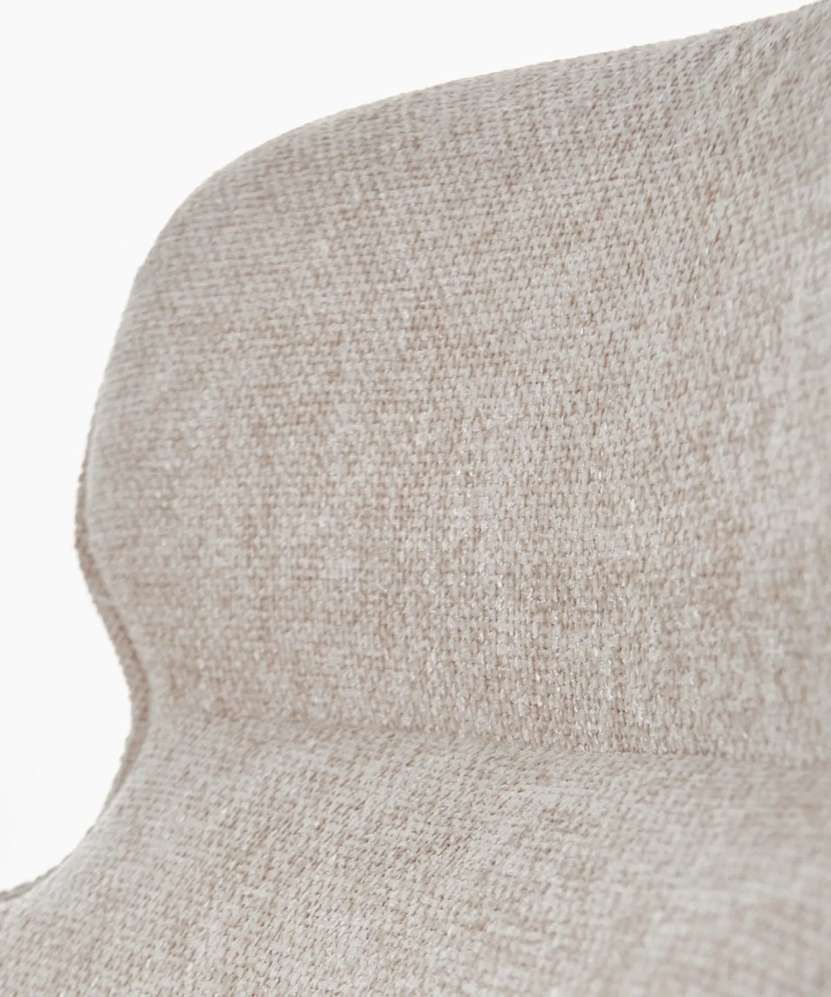 55201049772418 Sillón giratorio en tejido suave Norden Sillones tapizados Northdeco