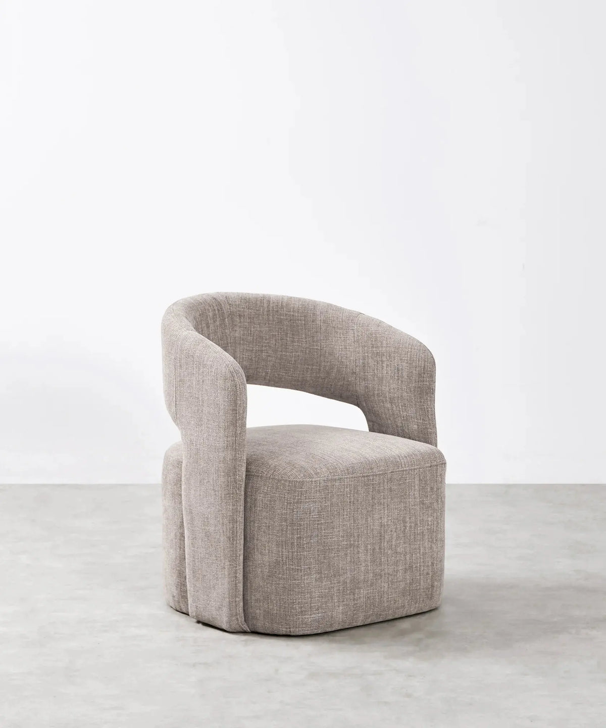 55281743364482 Sillón Tapizado con Reposabrazos Naya Sillones tapizados Northdeco Beige