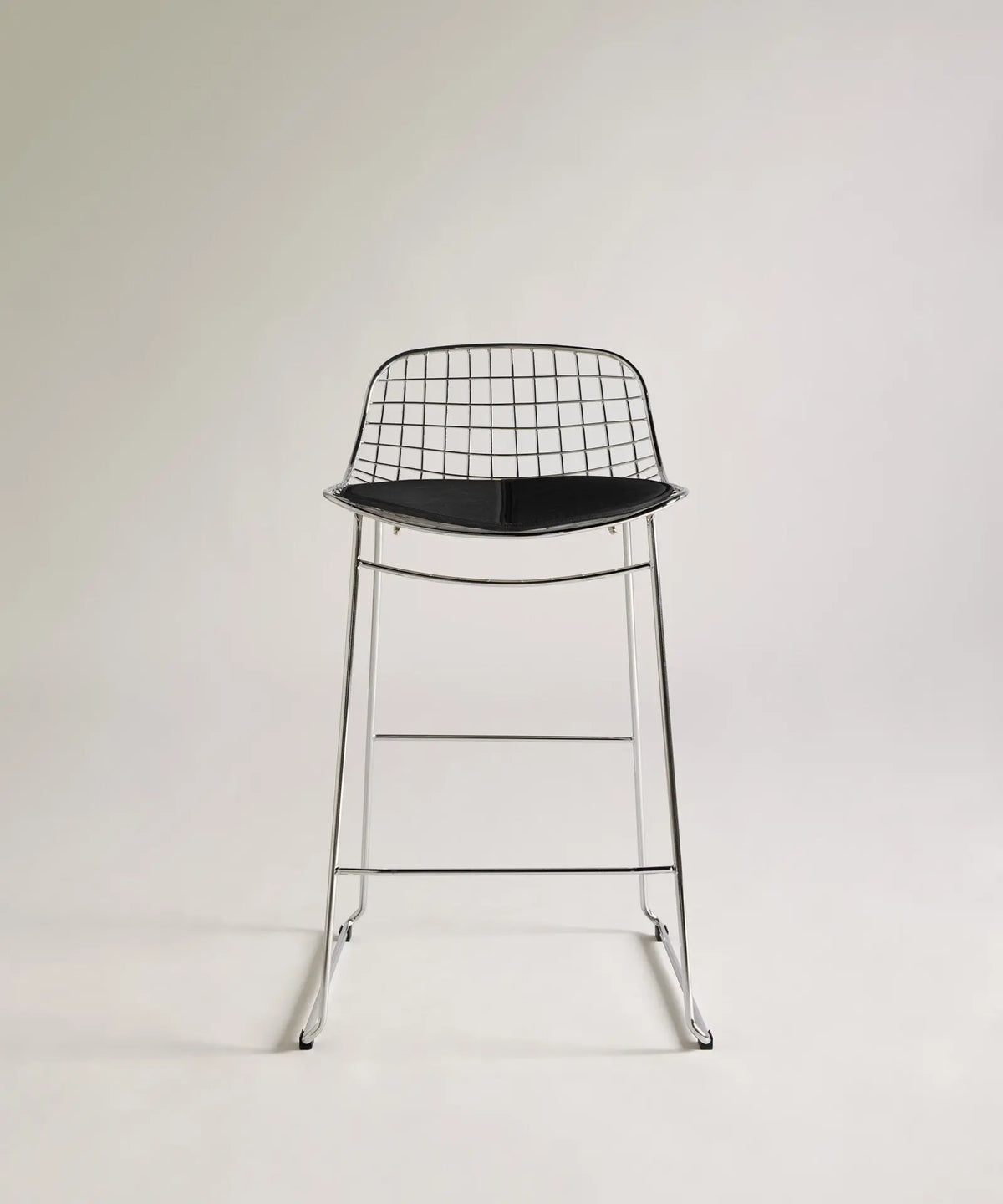 56661866938754 Taburete Alto de Metal Low Back Roma Taburetes Northdeco