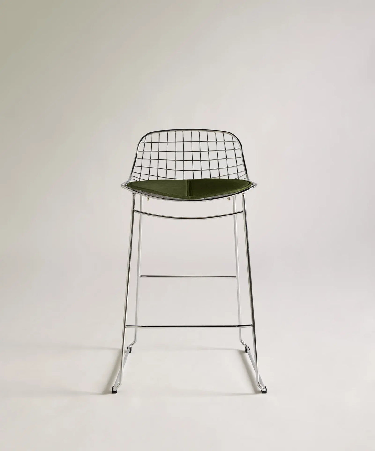 56661866971522 Taburete Alto de Metal Low Back Roma Taburetes Northdeco