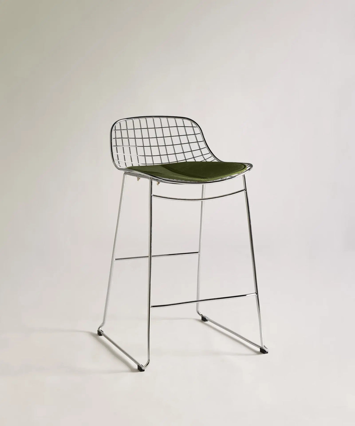56661866971522 Taburete Alto de Metal Low Back Roma Taburetes Northdeco