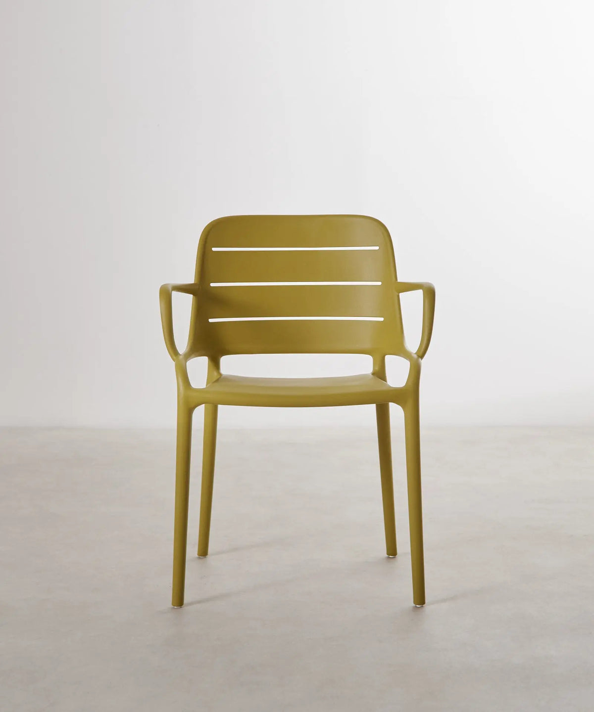 55066312671618 Silla de Polipropileno con Reposabrazos Mila Sillas de Plástico Northdeco