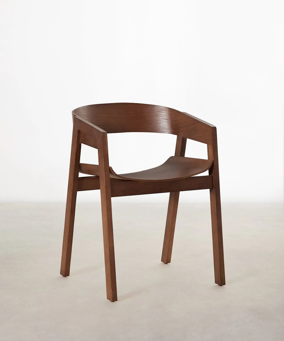 55510306423170 Silla de comedor en Madera con Reposabrazos Bella Sillas de madera Northdeco