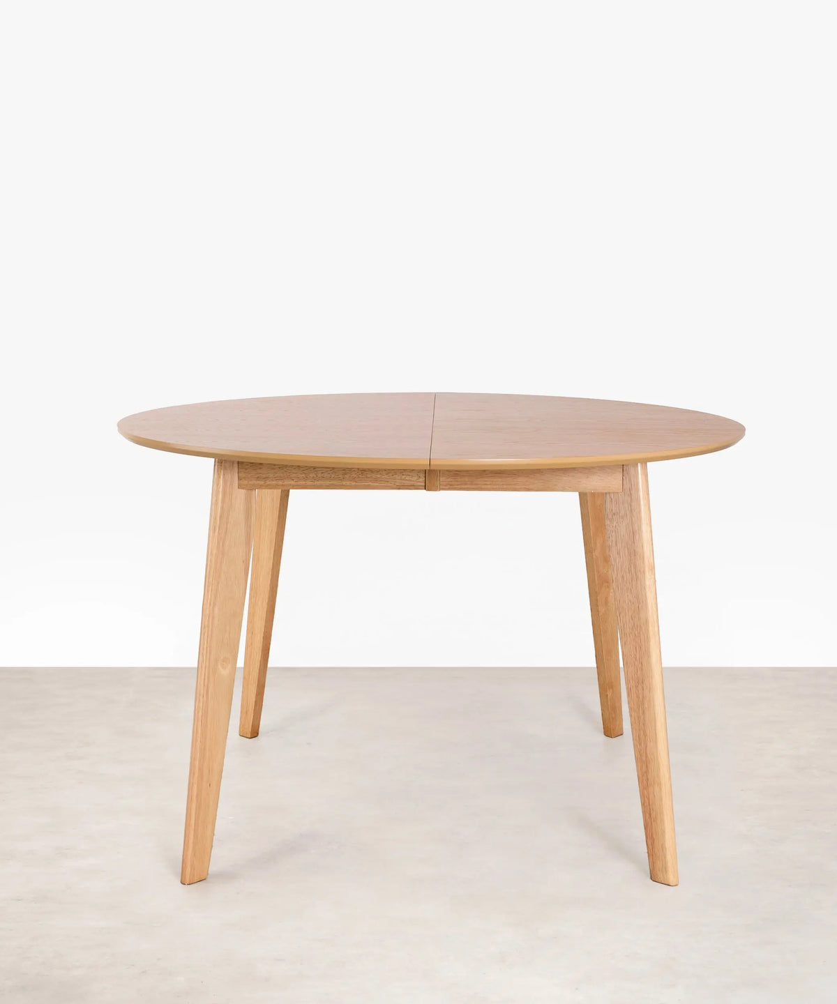 46829938966865 Mesa de Comedor Redonda Extensible Gala (120-150 cm) Mesas de Madera Northdeco