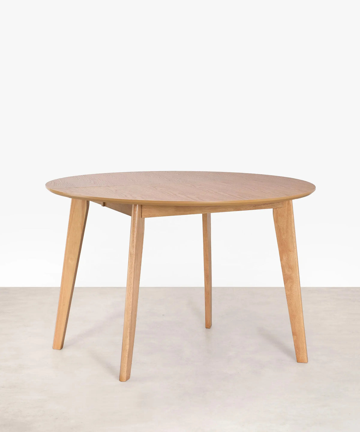 46829938966865 Mesa de Comedor Redonda Extensible Gala (120-150 cm) Mesas de Madera Northdeco