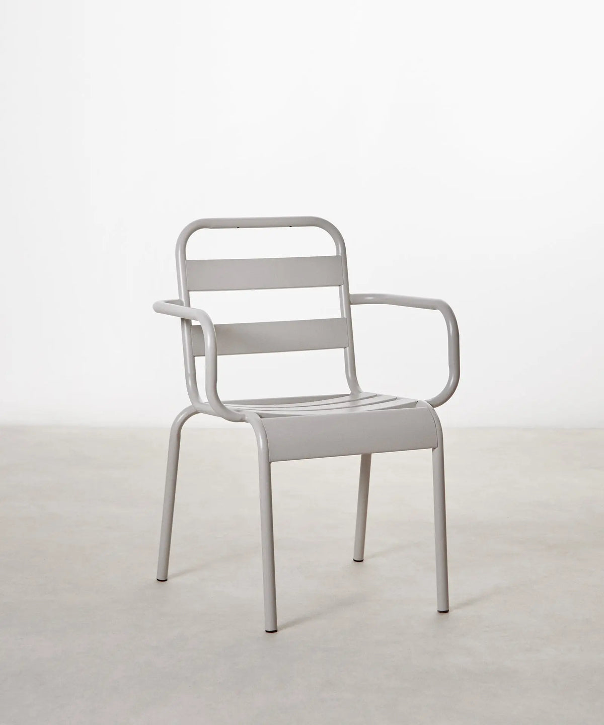 55101221175682 Silla de Metal Bora Arms Sillas Metálicas Northdeco Gris-Claro