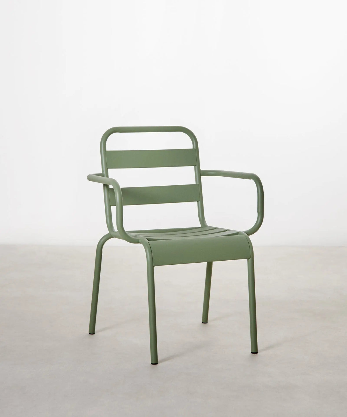 55101220782466 Silla de Metal Bora Arms Sillas Metálicas Northdeco Verde