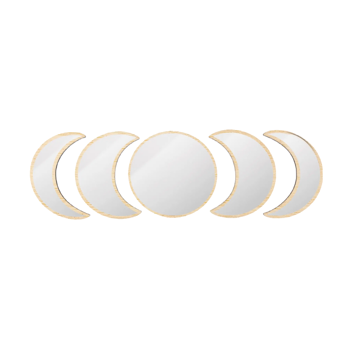 Set de Espejos con Fases Lunares Eclipse Complementos Northdeco 
