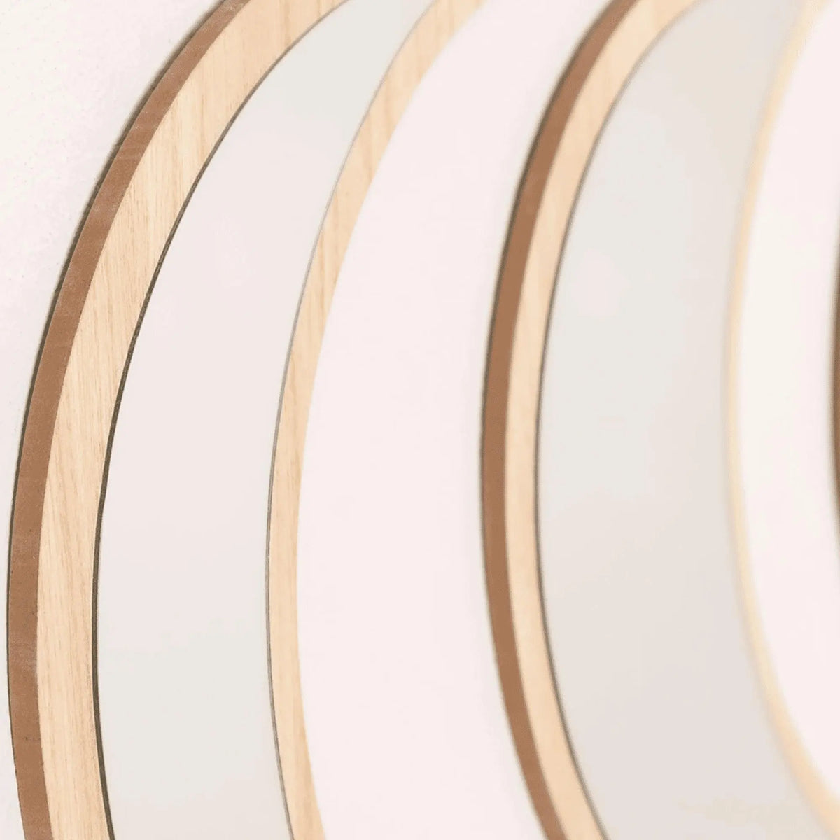 Set de Espejos con Fases Lunares Eclipse Complementos Northdeco 