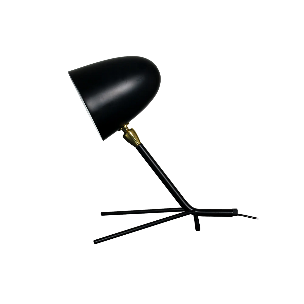 Lámpara de Mesa Katur Lámparas de Mesa Northdeco Negro